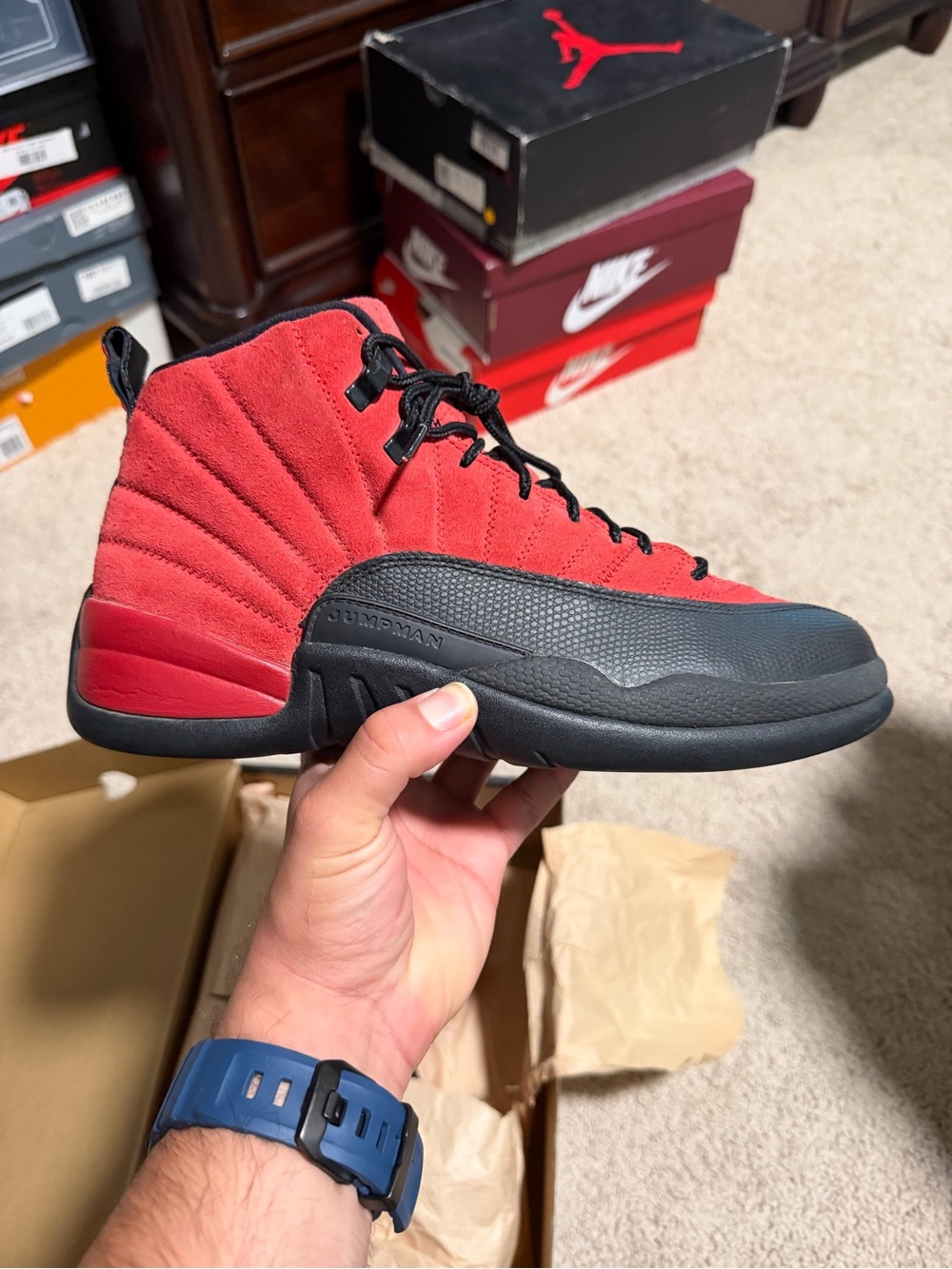 Jordan 12 ‘Reverse Flu Game’